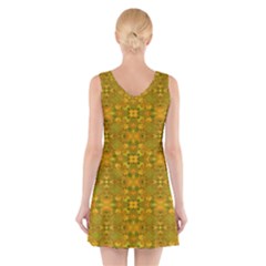 V-Neck Sleeveless Dress 