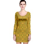 Togo (3) Long Sleeve Velvet Bodycon Dress