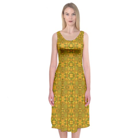 Togo (3) Midi Sleeveless Dress from ArtsNow.com