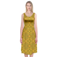 Togo (3) Midi Sleeveless Dress from ArtsNow.com