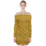 Togo (3) Long Sleeve Off Shoulder Dress