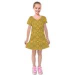 Togo (3) Kids  Short Sleeve Velvet Dress