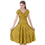 Togo (3) Cap Sleeve Wrap Front Dress