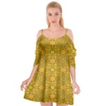 Togo (3) Cutout Spaghetti Strap Chiffon Dress