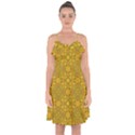 Ruffle Detail Chiffon Dress 