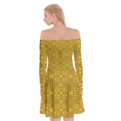 Off Shoulder Skater Dress 