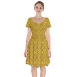 Togo (3) Short Sleeve Bardot Dress