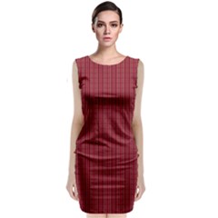 Classic Sleeveless Midi Dress 