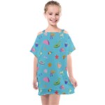 Summer  Beach  The Sun Kids  One Piece Chiffon Dress