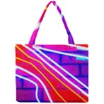 Pop Art Neon Lights Mini Tote Bag
