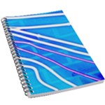 Pop Art Neon Wall 5.5  x 8.5  Notebook