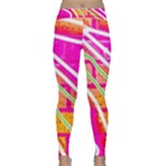 Pop Art Neon Wall Classic Yoga Leggings