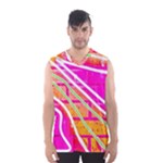 Pop Art Neon Wall Men s Basketball Tank Top