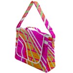 Pop Art Neon Wall Box Up Messenger Bag