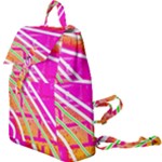 Pop Art Neon Wall Buckle Everyday Backpack