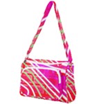 Pop Art Neon Wall Front Pocket Crossbody Bag