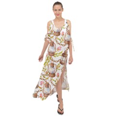 Maxi Chiffon Cover Up Dress 