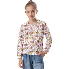 Kids  Long Sleeve T-Shirt with Frill  