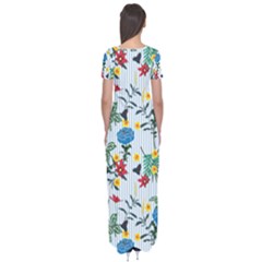 Short Sleeve Maxi Dress 