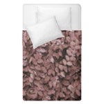 Red Leaves Photo Pattern Duvet Cover Double Side (Single Size)