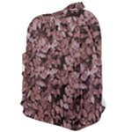 Red Leaves Photo Pattern Classic Backpack