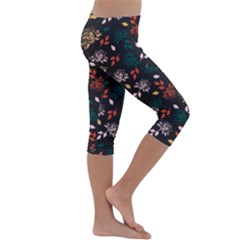 Kids  Lightweight Velour Capri Leggings  