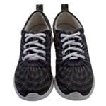 Abstract spirals, spiral abstraction, gray color, graphite Athletic Shoes
