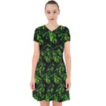 Jungle Camo Tropical Print Adorable in Chiffon Dress