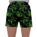 Jungle Camo Tropical Print Sleepwear Shorts