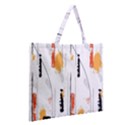 Zipper Large Tote Bag 