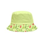 Vector Fruits pattern, pastel colors, yellow background Bucket Hat (Kids)
