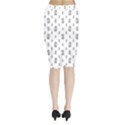 Midi Wrap Pencil Skirt 