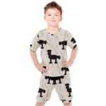 Funky Poodles Kids  Tee and Shorts Set
