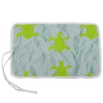 Crunch Green Turtles Pen Storage Case (L)