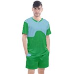 Summer Day Men s Mesh Tee and Shorts Set