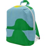 Summer Day Zip Up Backpack