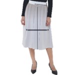 Christ Cross Classic Velour Midi Skirt 
