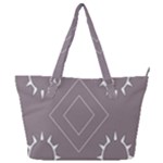 Shine Shape Full Print Shoulder Bag