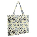 Zipper Medium Tote Bag Front