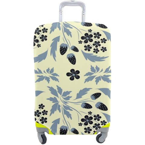 Folk flowers art pattern Floral  surface design  Seamless pattern Luggage Cover (Large) from ArtsNow.com