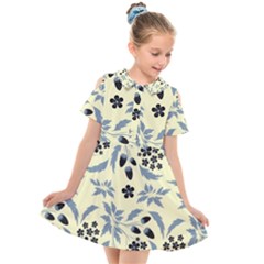 Kids  Short Sleeve Shirt Dress 