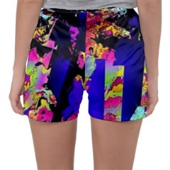 Women s Satin Sleepwear Shorts 