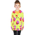 Chewy Eggs Kids  Double Breasted Button Coat