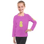 Net Chicks Kids  Long Mesh Tee