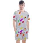 Colorful Minis Men s Mesh Tee and Shorts Set