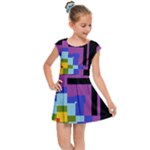 Waiting Kids  Cap Sleeve Dress