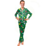 Egg Kinds Kid s Satin Long Sleeve Pajamas Set