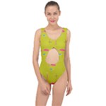 Fish Center Cut Out Swimsuit