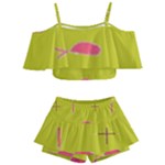 Fish Kids  Off Shoulder Skirt Bikini