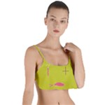 Fish Layered Top Bikini Top 